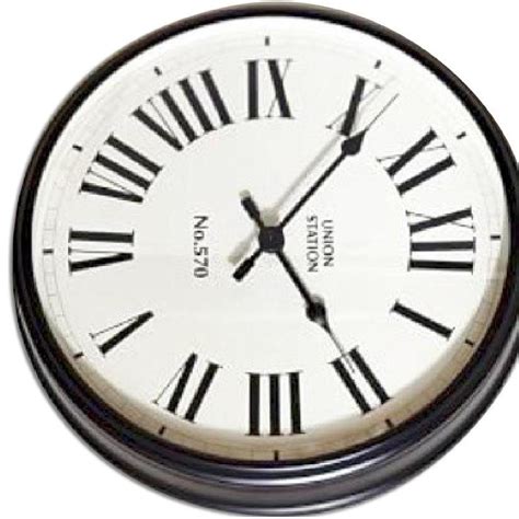 Pottery Barn Union Station Clock Aptdeco