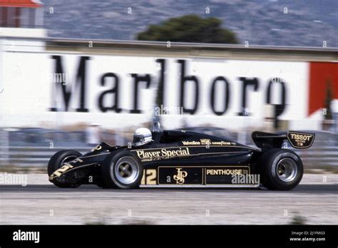 Geoff Lees Gbr Lotus Ford Cosworth Stock Photo Alamy