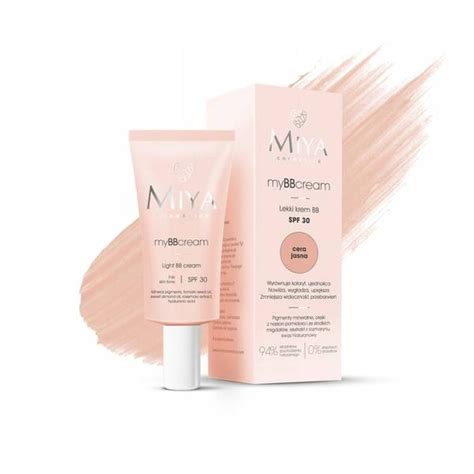 MIYA My BB Cream SPF30 Lekki Krem Koloryzujący Do Cery Jasnej 40ml