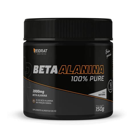 Pré Treino Beta Alanina Pote 150g 75 doses Reidrat Nutrition