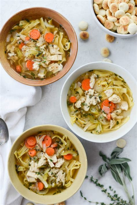 Leftover Turkey Noodle Soup Simply Scratch