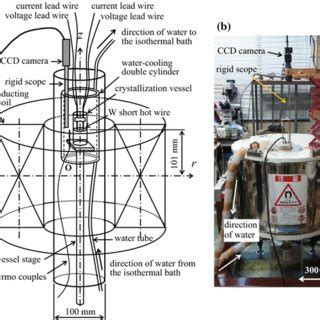 (a) Schematic illustration of the superconducting magnet and the ...