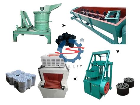 Charcoal Briquettes Machine