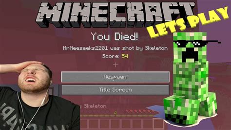 Minecraft Let S Play Ep I Kinda Got Jumped Minecraft