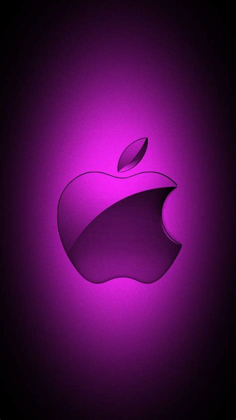 Purple Apple Logo Wallpapers - Top Free Purple Apple Logo Backgrounds ...