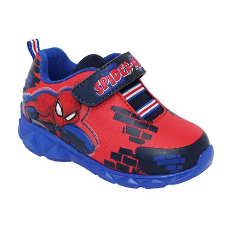 Spider Man Light Up Athletic Shoes