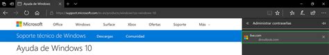 Windows 10 Como accedo a las contraseñas guardadas Microsoft Community