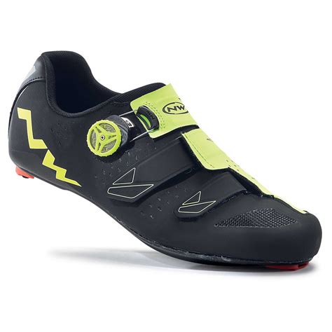 Buty Rowerowe Szosowe Northwave Phantom Carbon Black Yellow Fluo