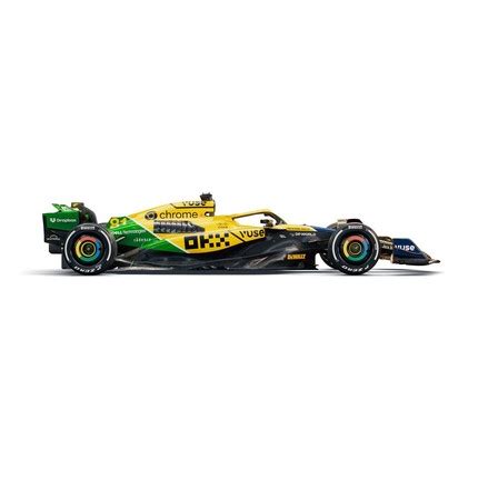 Mclaren Lan A Pintura Em Homenagem A Ayrton Senna Para O Gp De M Naco