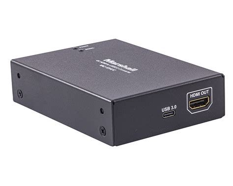 Marshall VAC 12HUC HDMI To USB C Converter Video Capture Playout