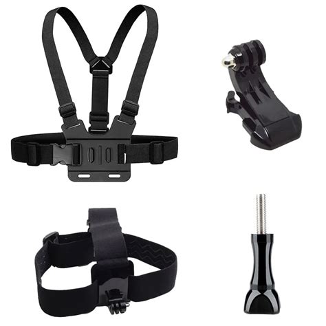 Head Strap Chest Harness Belt Mount For Gopro Hero 11 10 9 8 7 6 5