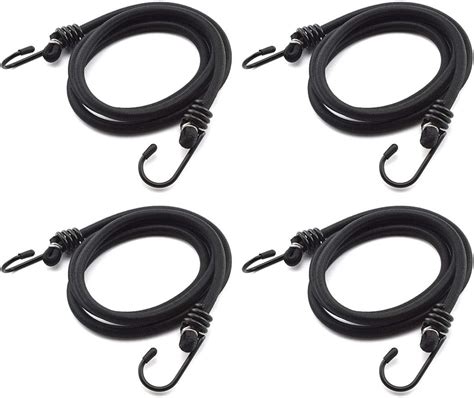 Sdtc Tech Inch Bungee Cord With Hook Pack Superior Latex Heavy