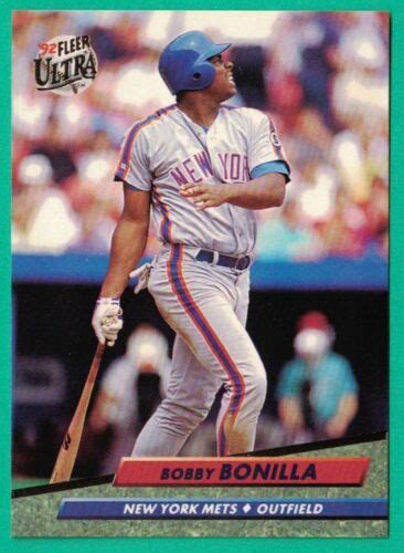 Fleer Ultra Bobby Bonilla New York Mets Ebay