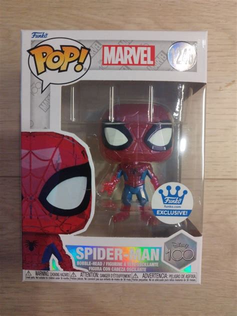 Funko Pop Marvel Spider Man Facet Funko Shop Exclusive Hobbies