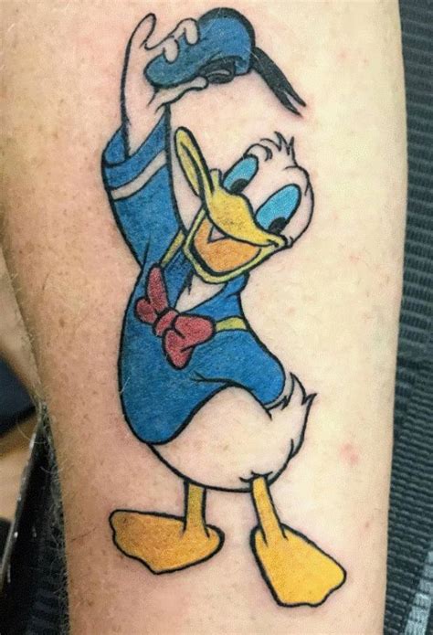 Donald Duck Tattoo Designs With Meanings And Ideas Body Art Guru