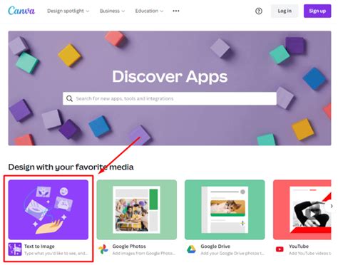 Como Transformar Textos Em Imagens No Canva Text To Image