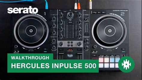 Hercules DJControl Inpulse 500 Walkthrough YouTube