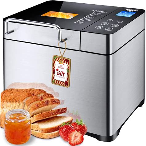 Kbs Pro Stainless Steel Bread Machine Lb In Programmable Xl