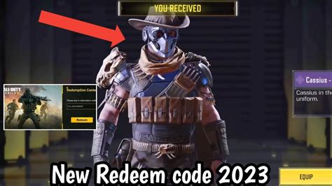 Redeem Code Codm 2023 Call Of Duty Mobile Redeem Code New Cod