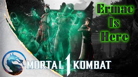 We Are Many You Are One Mortal Kombat 1 Official Ermac Gameplay Reaction Youtube