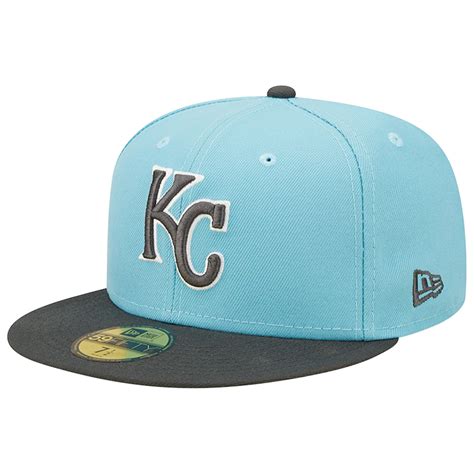 New Era Kansas City Royals Light Blue/Charcoal Two-Tone Color Pack 59F