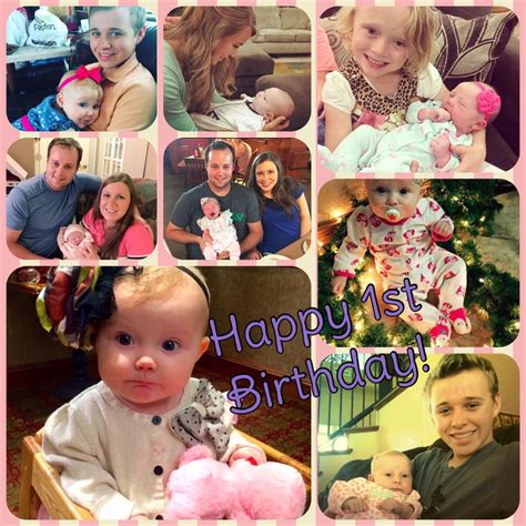 Happy late first birthday to Meredith Grace Duggar! The youngest of the Duggar grandchildren ...