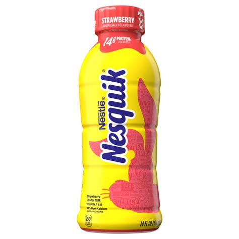 Save On Nestle Nesquik Strawberry Milk Low Fat Order Online Delivery