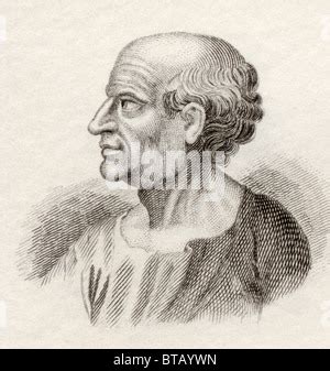 MARCUS PORCIUS CATO (234-149 BC), Roman statesman, known as Censorius (the Censor), Sapiens (the ...