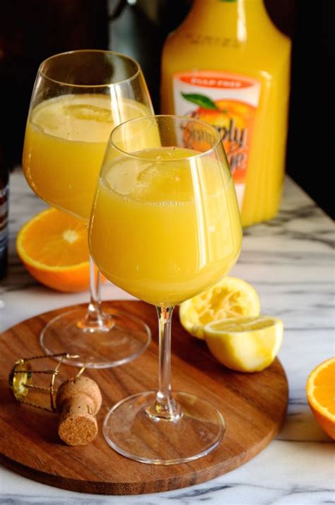 Orange Rose Mimosas Recipe Orange Recipes Mimosa Recipe Lemonade Recipes