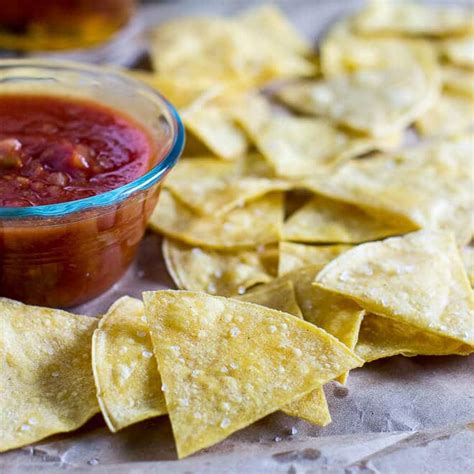 Homemade Tortilla Chips Culinary Hill