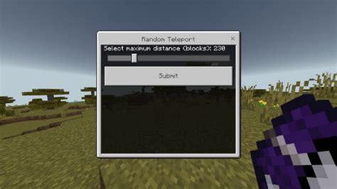 TPA Teleport Minecraft Addon