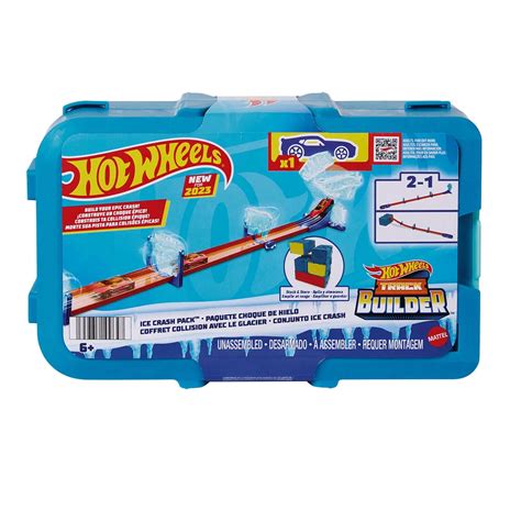 Hot Wheels Track Builder Pista Choque Gelo Centro Colombo
