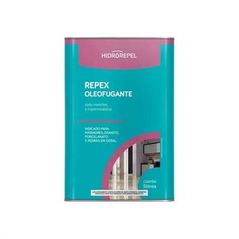 Impermeabiliza Hidrorepel Repex Oleofugante Litros Premium Frete Gr Tis