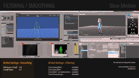 Motion Capture With Brekel And Motionbuilder Using Kinect Focus On