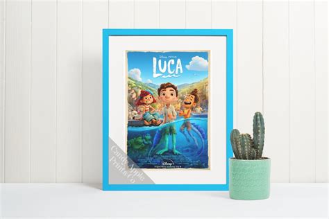 Luca Disney Pixar Print Disney Poster Disney Print - Etsy