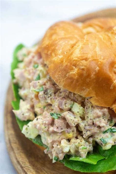 Dill Pickle Ham Salad Sandwich — Buns In My Oven