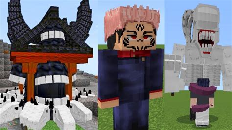 Jujutsu Kaisen ADDON In Minecraft PE 1 20 YouTube