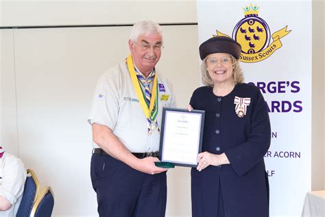 Recognising Adult Awards April 2024 West Sussex Scouts