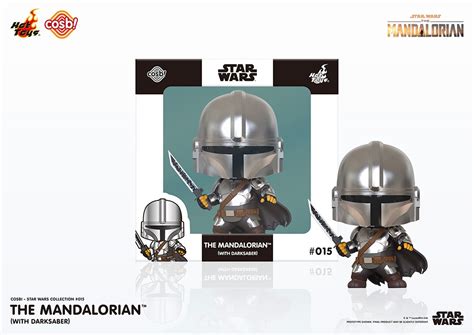 Cosbi Star Wars Collection The Mandalorian With Darksaber Tv