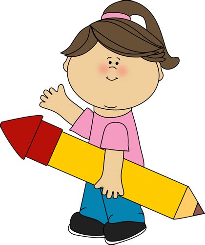 Kid Writing Clip Art - ClipArt Best