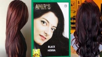 Black Henna Hair Color