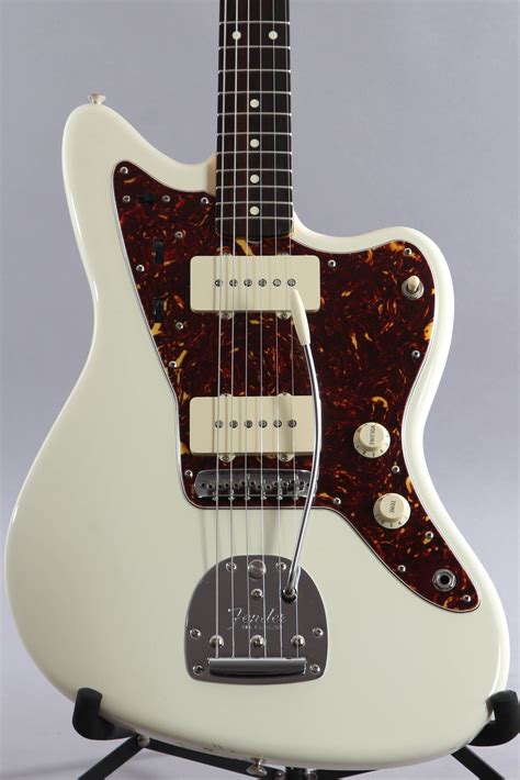 2006 Fender American Vintage 1962 Reissue Jazzmaster Olympic White 62 Guitar Chimp