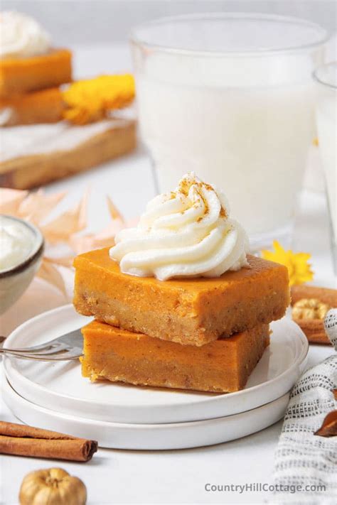 Ultra Easy Pumpkin Pie Squares