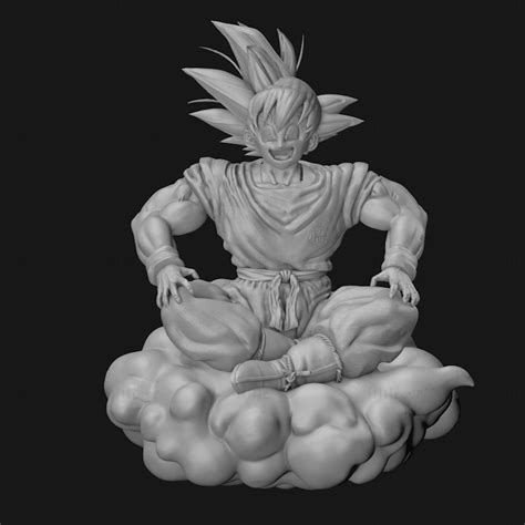 Goku Flying Cloud 3d print model stl