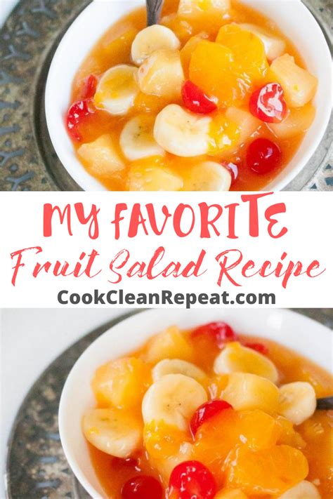 My Favorite Fruit Salad Recipe Overnight Fruit Salad Recipe Fruit