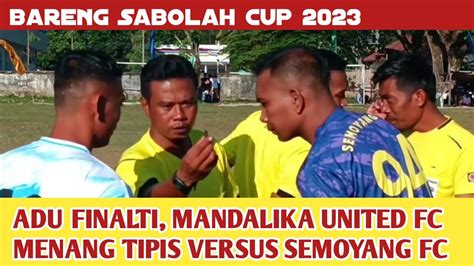 Adu Finalti Mandalika United Fc Menang Tipis Versus Semoyang Fc