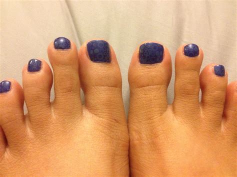 Orly Royal Navy Blue Toe Nail Art Toe Nail Art Blue Toe Nails Nail