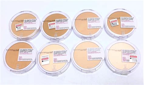 MAYBELLINE SUPER STAY FULL COVERAGE ASSORTED POWDER FOUNDATION ...