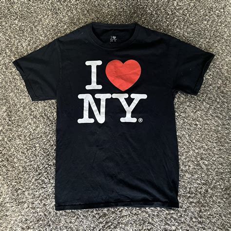 I Love New York T Shirt Size S A Little Smudges Depop