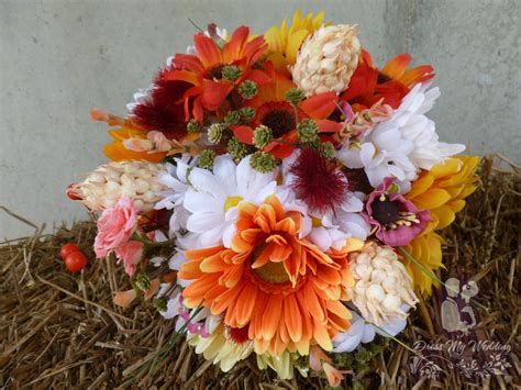 Dress My Wedding – Rustic country fall bouquet